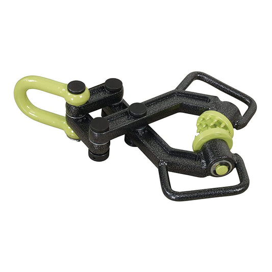 Brush Grubber BG-11 Xtreme Brush and Tree Stump Puller Remover Tool with No Slip Gripping Teeth, Rotating Grip Pads, and Handles