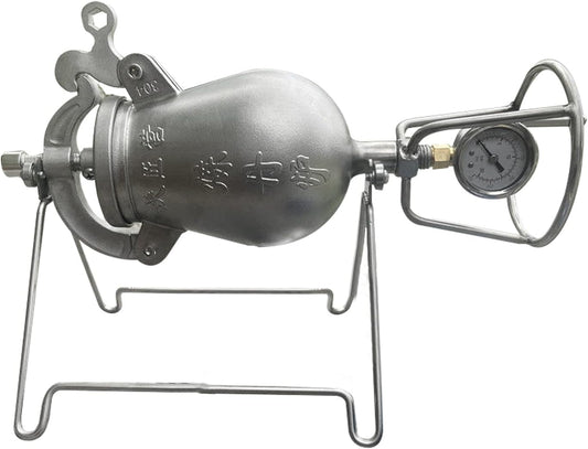 Hand Popcorn Machine,720ML Chinese Traditional Retro Popcorn Maker Decoration Mini Vintage Popcorn Machine