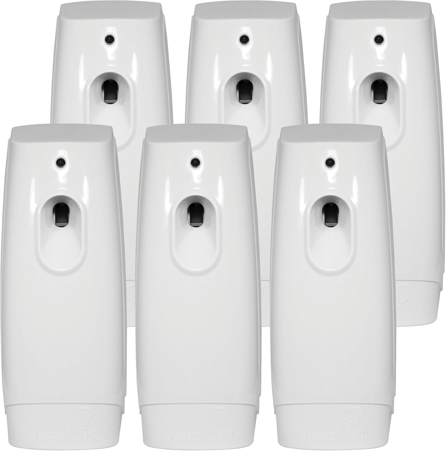 TimeMist Classic Metered Aerosol Air Freshener Fragrance Dispenser - (Case of 6) 1047717 - Great for Odor Control in Kitchen, Bathroom, Locker Room, Breakroom and Washroom