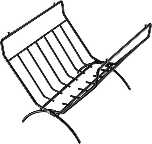 ELUKHT Heavy Duty Indoor Wood Rack for Firewood,Outdoor Firewood Rack,firewood Rack Outdoor for Fireplace Wood Storage,Used for Outdoor and Indoor Fireplaces (Green Without a Table)