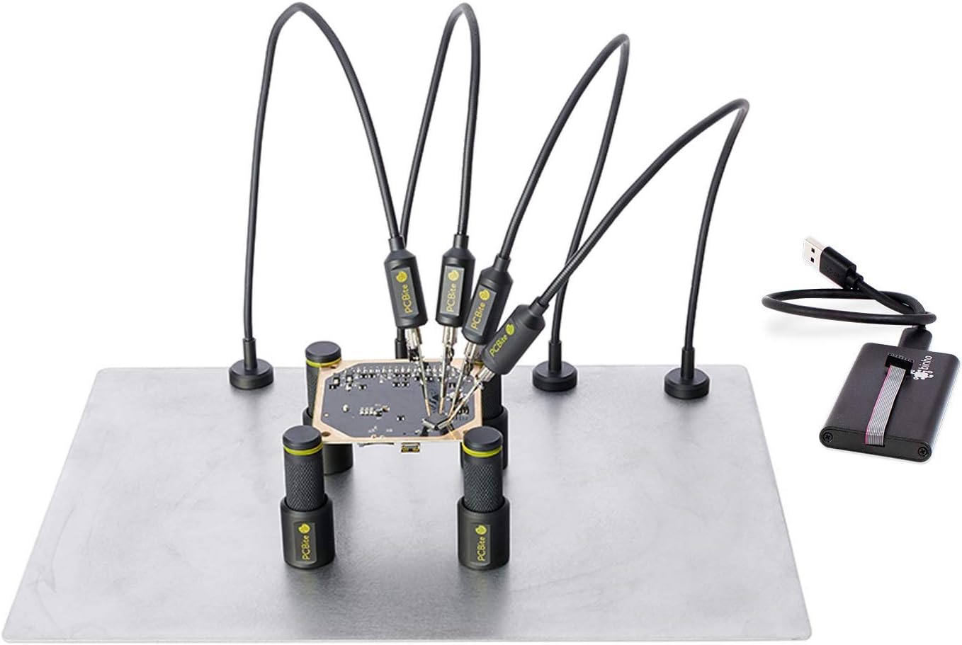 kit with 4x SP10 probes and test wires | Third Hand Tool | Rework Station | Helping Hands Soldering | Circuit Board Soldering Kit