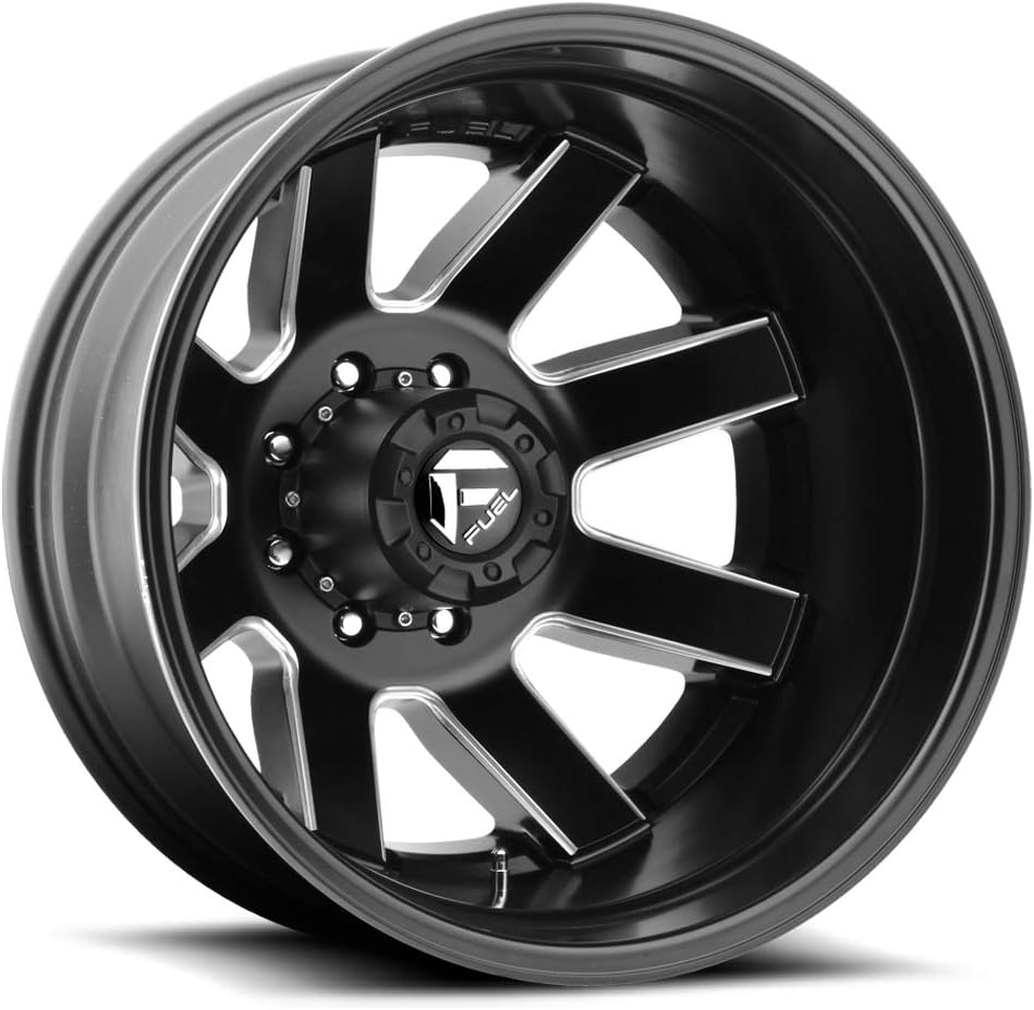 Fuel D538 Maverick Dually Rear 20x8.25 8x170 Black\/Milled Wheel Rim 20" Inch D53820821745