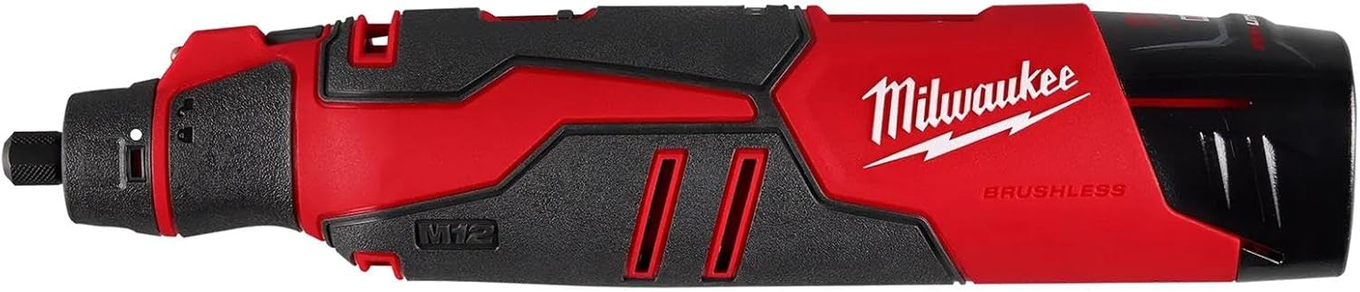 Milwaukee Electric - M12TRADE BRUSHLESS Rotary Tool KIT