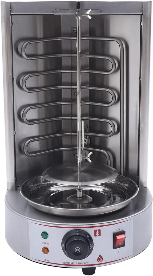 Grill Machine Temperature Range 50-300℃ Multi-Function Rotisserie Oven Turkey Broil Roasting Kebab Rack with Two Heating Pipes