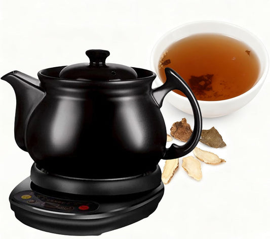 NKJNKFS Automatic Electric Chinese Herbal Pot, 2-6L Automatic Decoction Maker, Herbal Medicine Cooker with Keep-Warm, for Herbal Soup & Decoction 5L