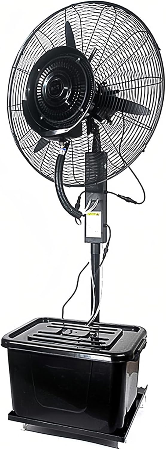 Tower Fan｜Portable Misting Fan｜3 Cooling Speeds｜With 42L Independent Water Tank｜With 120 Degree Oscillation Moving For Patio Fan Garden Greenhouse Or Pretty Much Anywhere You Want To Use It