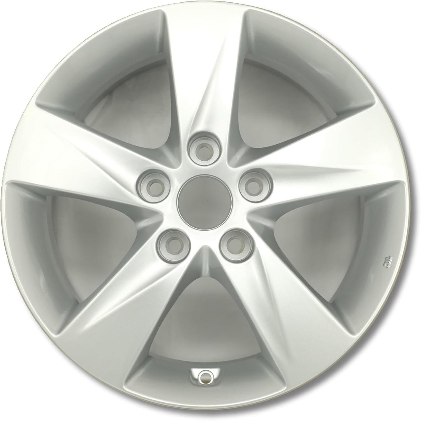 New Single 16" 16x6.5 Inch Alloy Wheel for 2011–2013 Hyundai Elantra | OEM Design Replacement Rim | Silver Finish | Direct Fit - OE Stock Specs | 70806 70806B