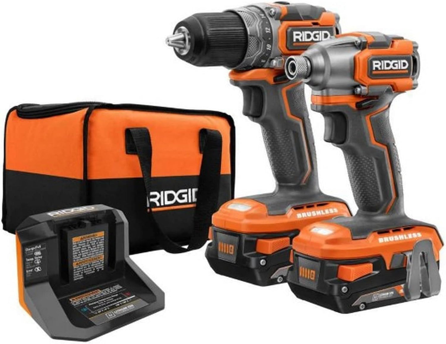 18V SubCompact Brushless 1/2 in. Drill/Driver and Impact Driver Combo Kit