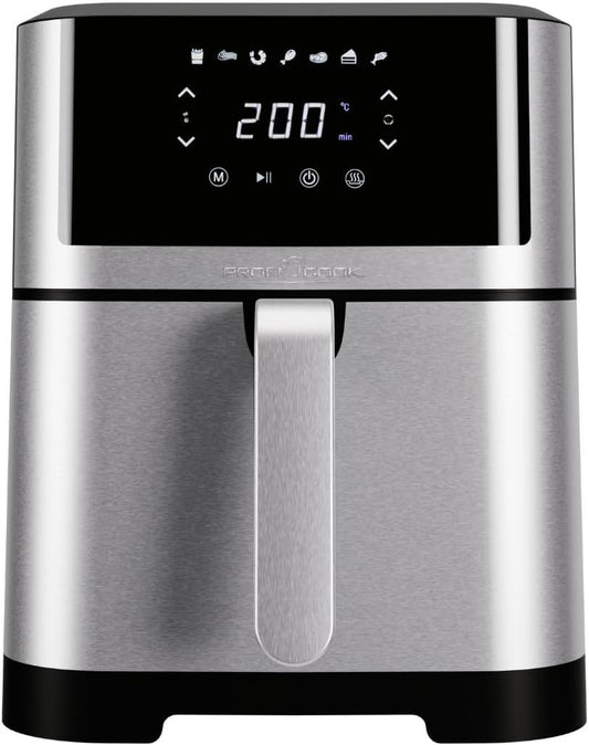 Profi Cook PC-FR 1269 H Hot air fryer 1800 W Stainless steel, Black