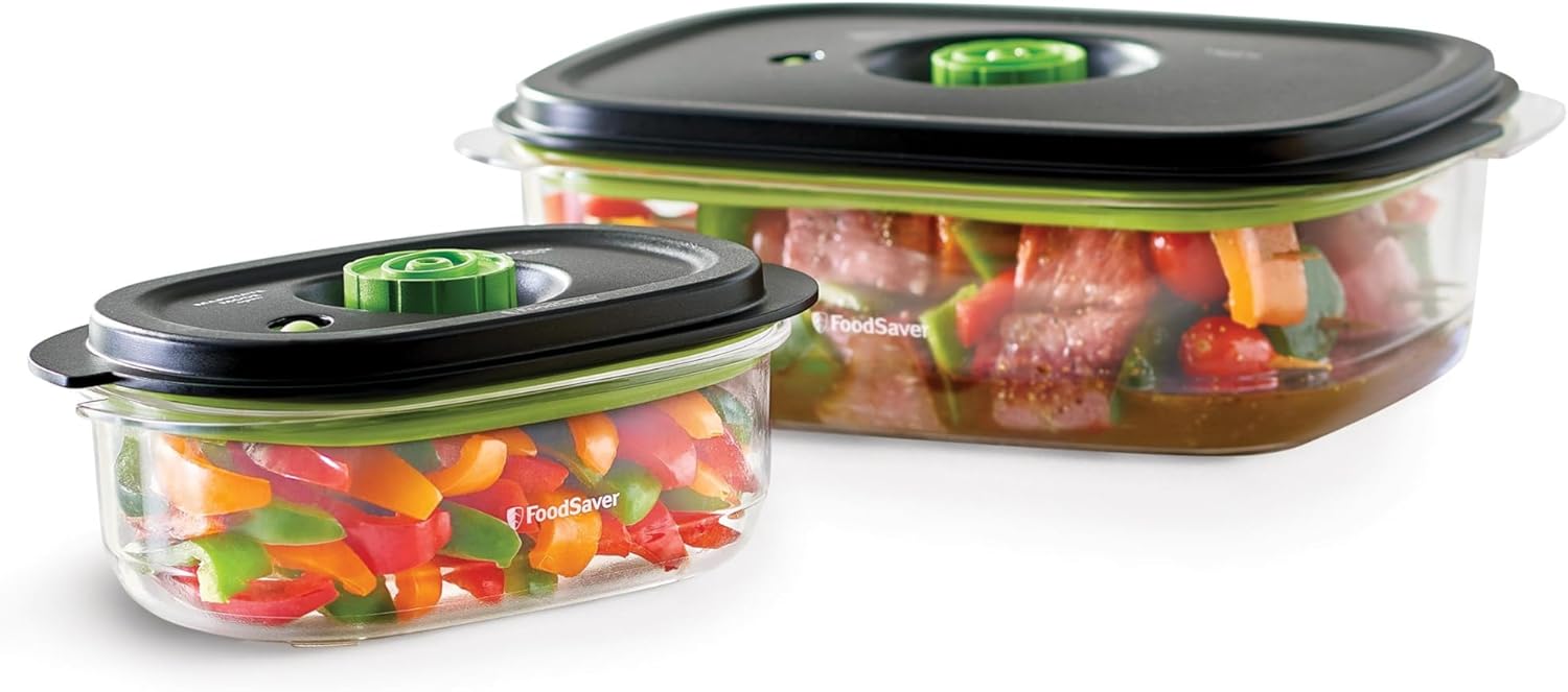FoodSaver 2116382 Preserve & Marinate Vacuum -Containers