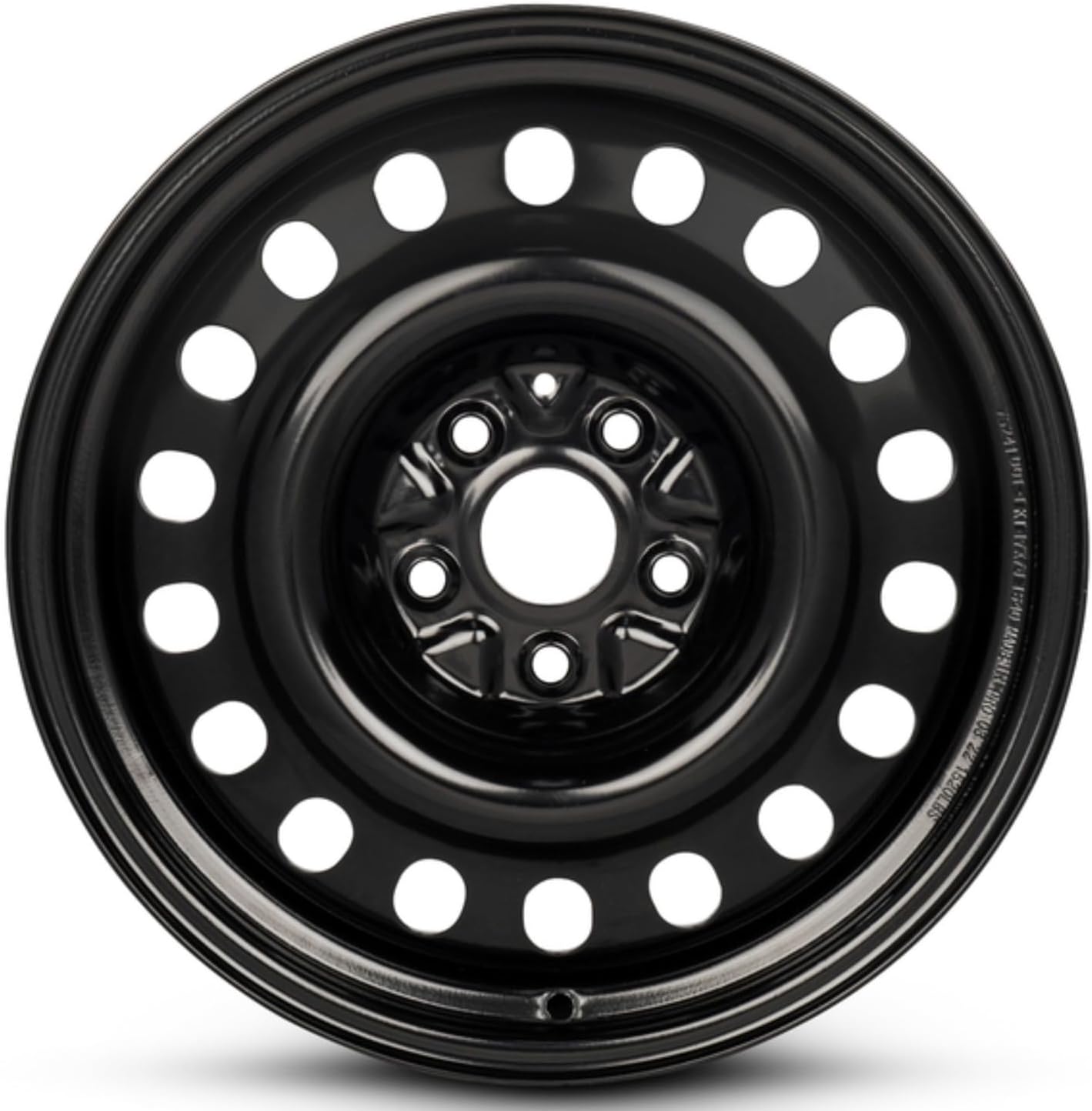 17" 17x7" Reconditioned Genuine Factory OEM Black Steel Wheel Rim for Toyota RAV4 2019-2024 | 75241