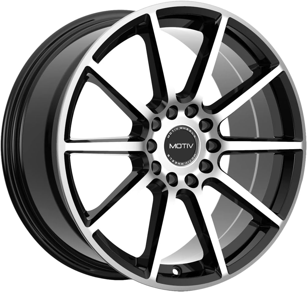 Motiv 431MB 16x7.5 5x100/5x4.5" +40mm Black/Machined Wheel Rim 16" Inch