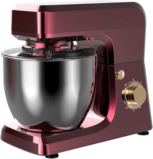3-IN-1 Stand Mixer Kitchen Mixer for Daily Cooks with 10L Bowl,1800W Food Mixer, Dough Kneading Machine For Dough Hook, Beater, Whisk,Red