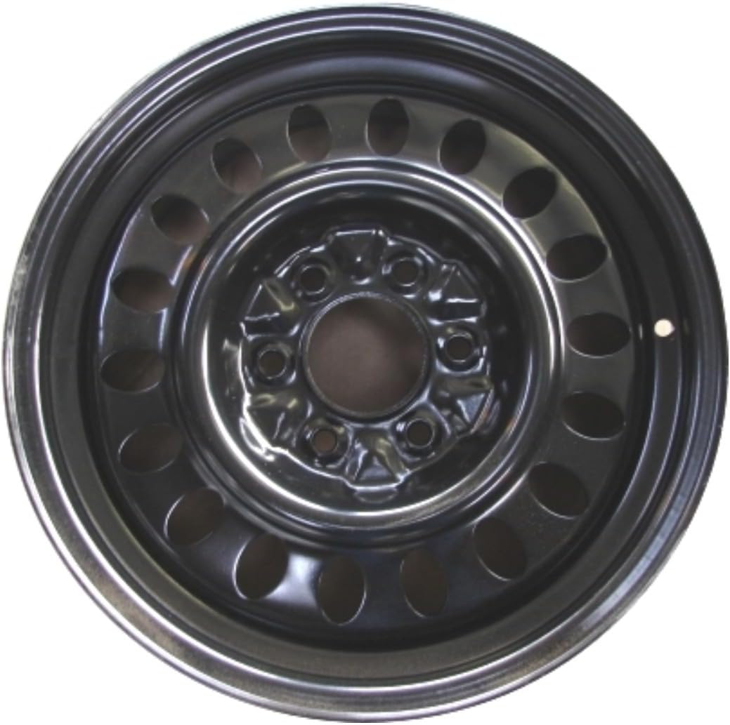 17x7" Reconditioned OEM Black Steel Wheel for 2002-2009 Chevrolet Trailblazer GMC Envoy | 5134 9593405