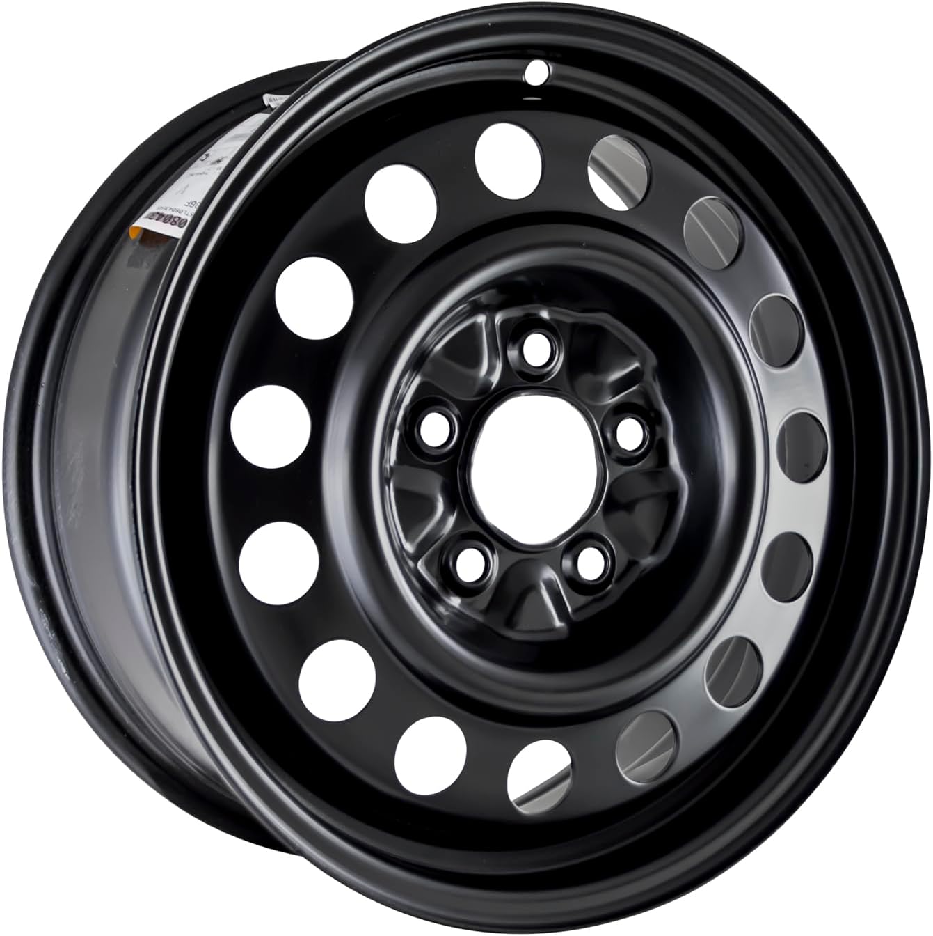 16" 16x6.5" Reconditioned Factory OEM Black Steel Wheel Rim for 2006-2007 Honda Civic | 63900U