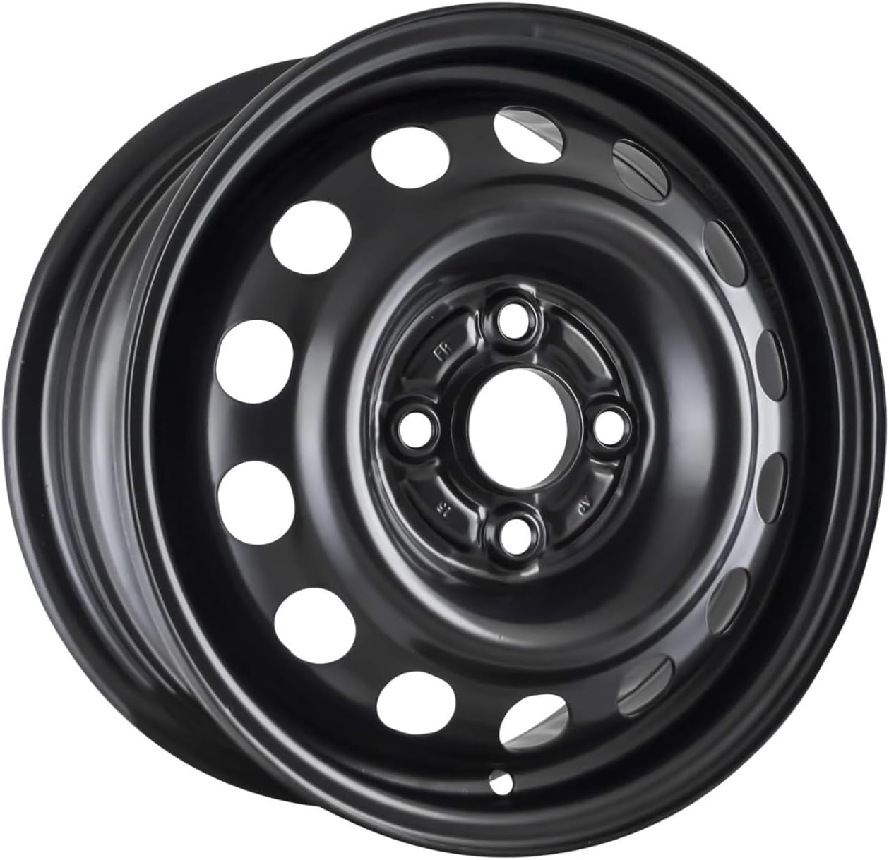 14x5" Reconditioned Factory OEM Black Steel Wheel Rim for 1992-2000 Honda Civic | 63727