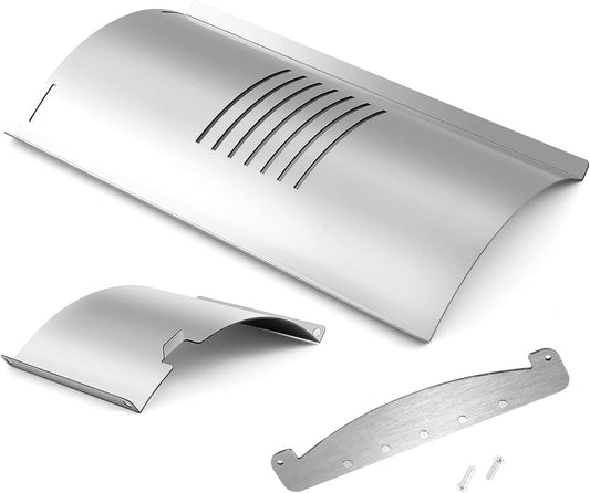 Flame Broiler Kit Heat Deflector PB700FB Grill Replacement Parts for Pit Boss Flame Broiler Slide Cover Bottom Kit 700 Series 700FB 700 FB FB700 PB700 700D PB700S Pit boss Broiler Plate Heat Diffuser