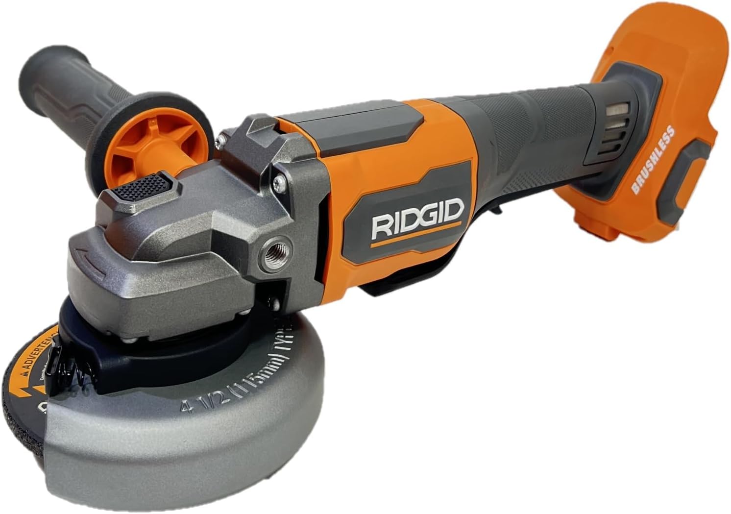RIDGID 18V Brushless Cordless 4-1/2 in. Paddle Switch Angle Grinder (Tool Only)