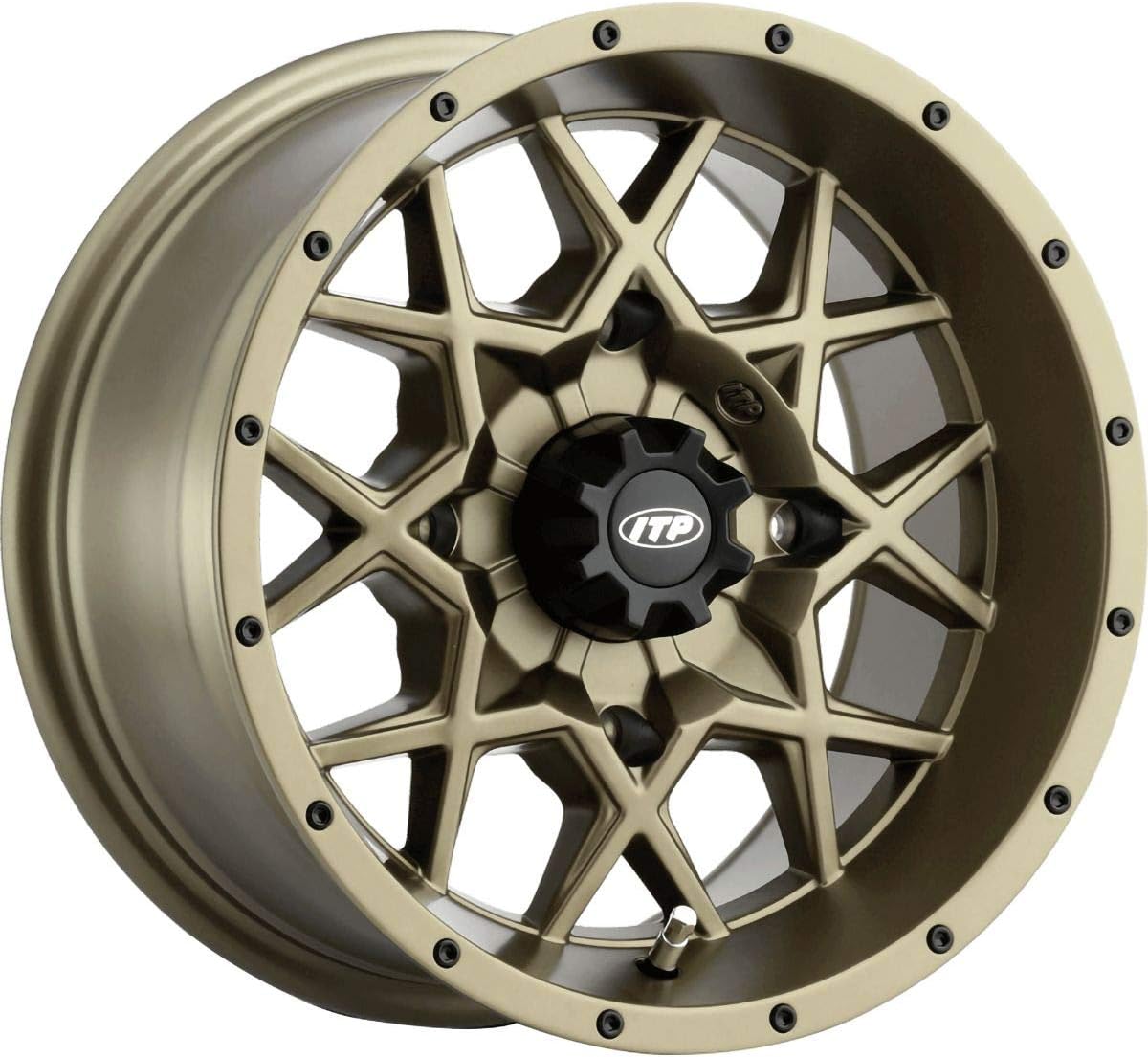 ITP Hurricane Wheel (Front \/ 14x7 5+2 4\/137) (Bronze)