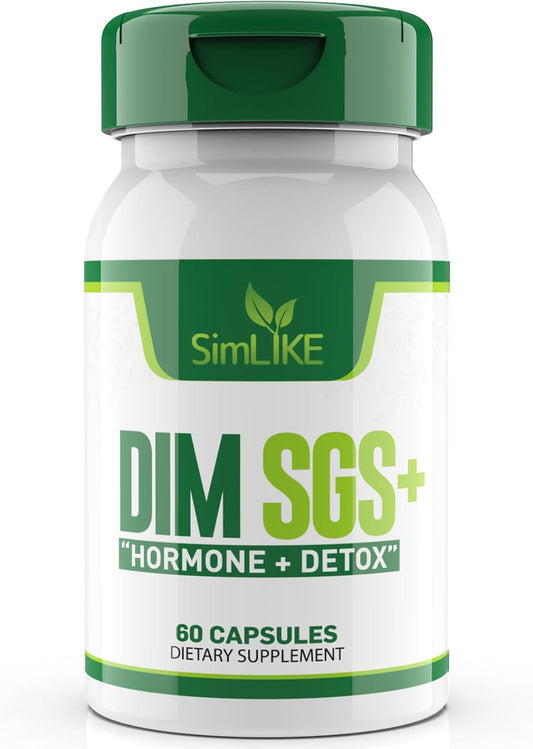 Nutraceuticals - DIM SGS +, Hormone + Detox (60 Capsules)