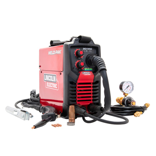 Lincoln Electric WELD-PAK 120-Volt 120-Amp Mig Flux-cored Wire Feed Welder K5256-1