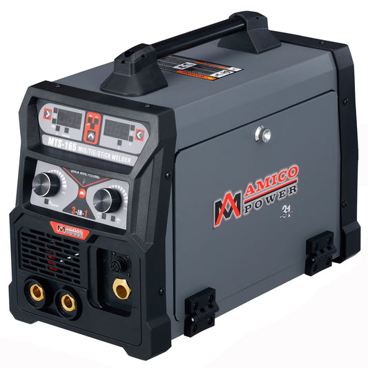 AMICO ELECTRIC 120 or 230-Volt 165-Amp Mig Flux-cored Wire Feed Welder MTS-165