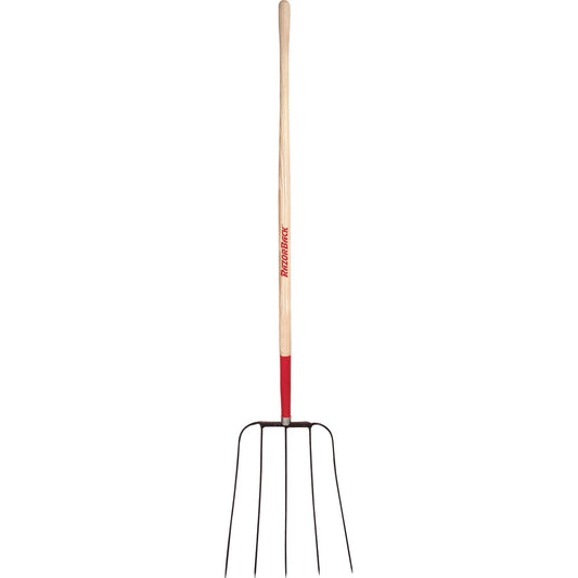 Razor-Back 48-in L Wood-Handle Steel Hay Fork 73141