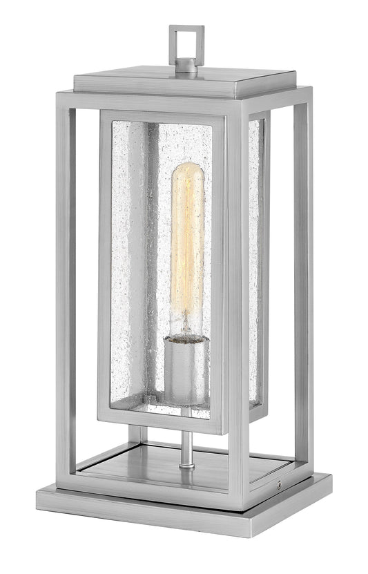 Hinkley Republic 16.5-Inches Satin Nickel Coastal Outdoor Pier mount 5366308