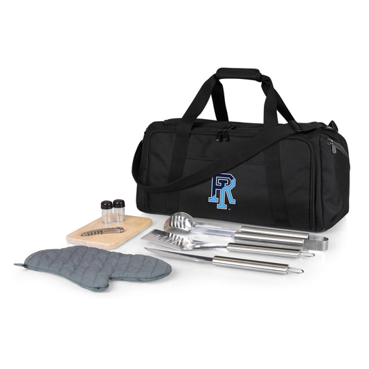 Picnic Time Stainless Steel 9-Piece Grilling Accessory Kit with Heat-Sealed Interior Liner and Multiple Storage Pockets 757-06-175-934-0