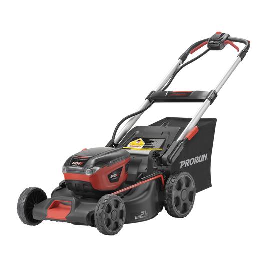 PRORUN PLM16021SP 60-volt 21-in Cordless Self-propelled Lawn Mower 5 Ah (1-Battery and Charger Included) PLM16021SP