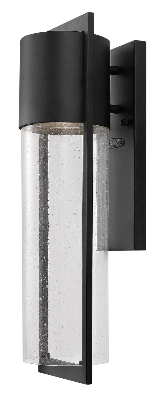 Hinkley Shelter 1 -Light 20.5-in H Black Hardwired Dark Sky Integrated LED Outdoor Wall Light 5395552