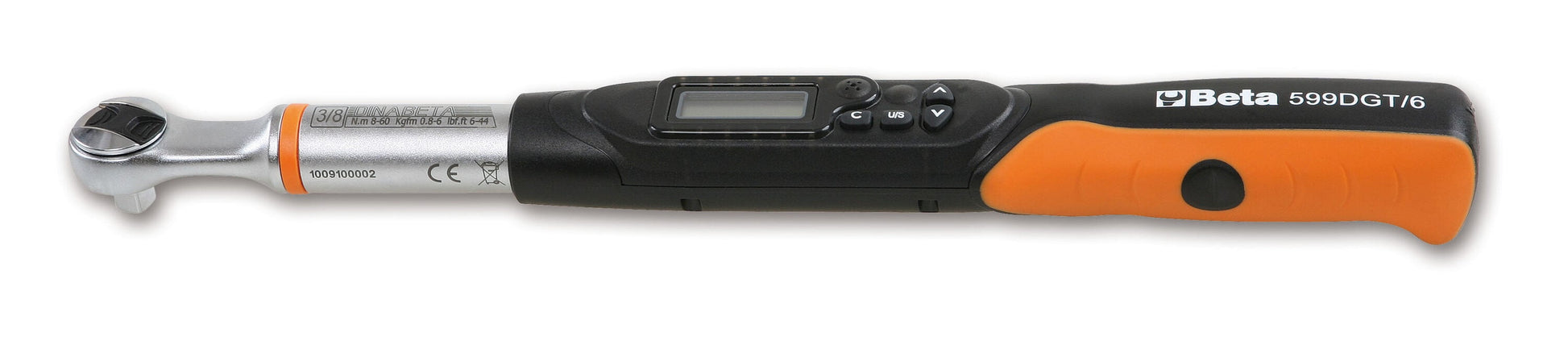 Beta 3/8-in Drive Digital Torque Wrench (8-ft lb to 44-ft lb) 5990003