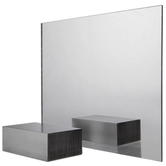 OPTIX 0.118-in T x 96-in W x 48-in L Chrome Acrylic Sheet