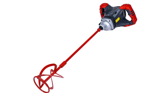 RUBI Multipurpose Electric Hand Mixer for Cementitious Adhesives, Resins, Paint, and More - Homogeneous Mixing, Ergonomic Handle 16906