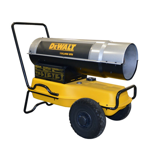 DEWALT 135000-BTU Forced Air Outdoor Kerosene Heater F340680