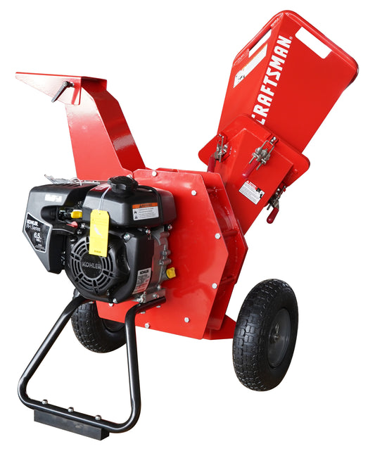 CRAFTSMAN SH270 196-cc Kohler 3-in Steel Gas Wood Chipper CMXGPXT3000