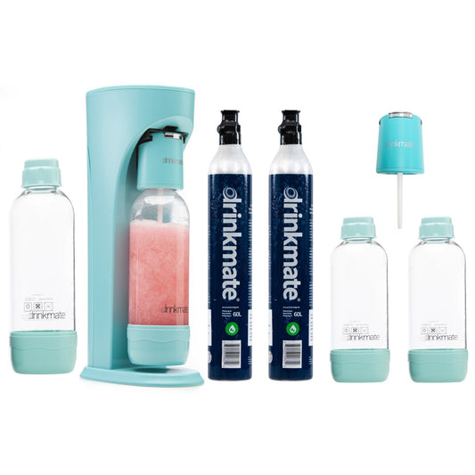 Drinkmate Arctic Blue Soda Maker Carbonator 410-08-14ZX2-PP1