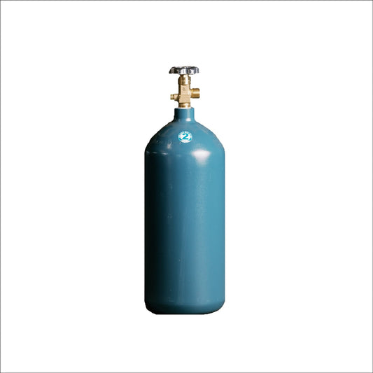 Gaspony Empty 40 CF CGA 540 Cylinder, Blue, 1 hr Burn Time, Customer Owned, Thorouhbred Welding Gas to Go! Retail Cage TBH OXY2B