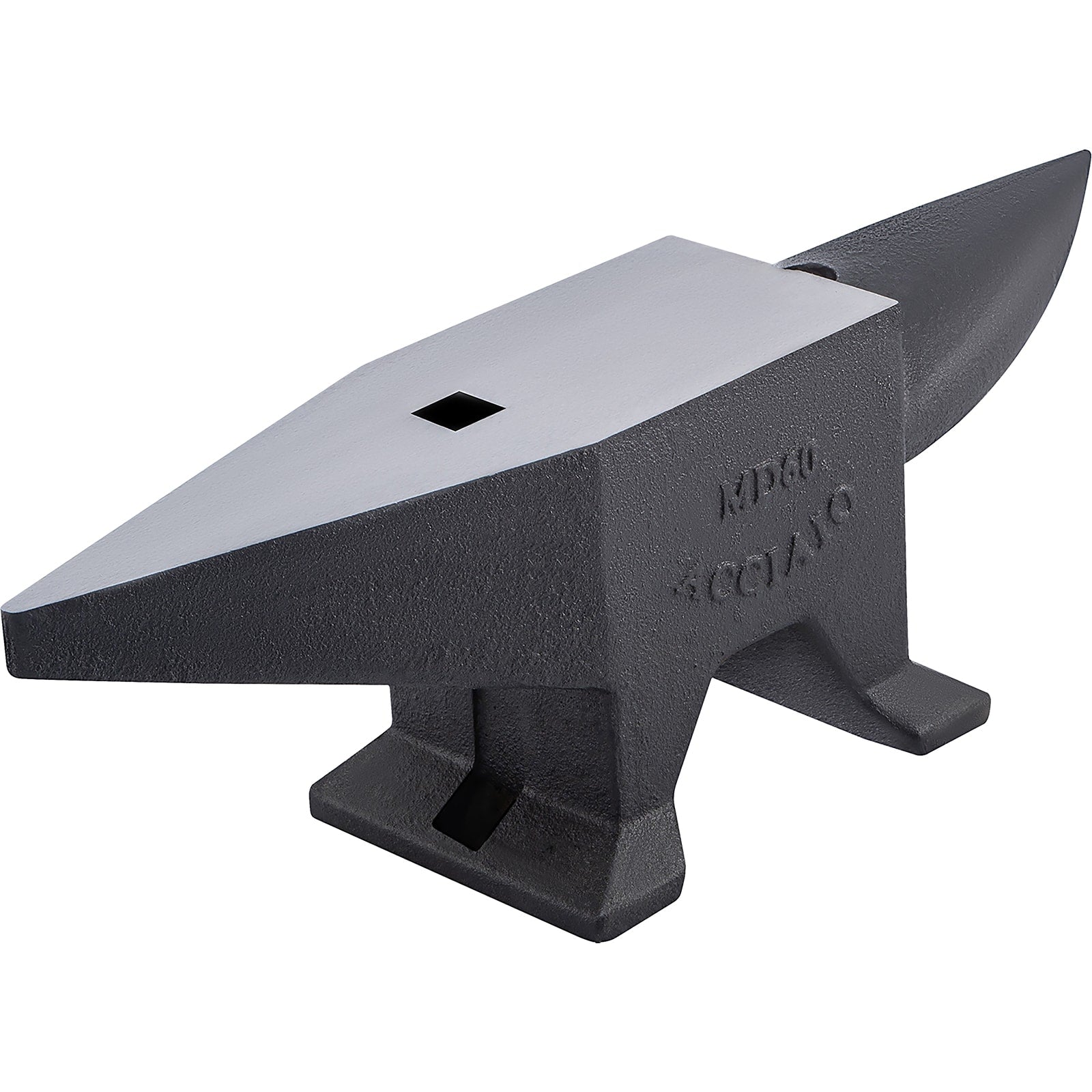 VEVOR Cast Iron Anvil 132Lbs Blacksmith Workshop Vise GZHSBDD132LBS2ADFV0