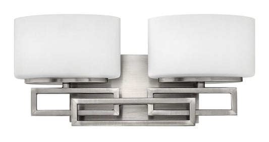 Hinkley Lanza 16.25-in 2 -Light Brushed Nickel Transitional Vanity light 5662946
