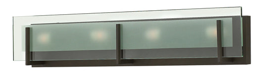 Hinkley Latitude 26-in 4 -Light Oil-rubbed Bronze Modern/contemporary Vanity light 5663126