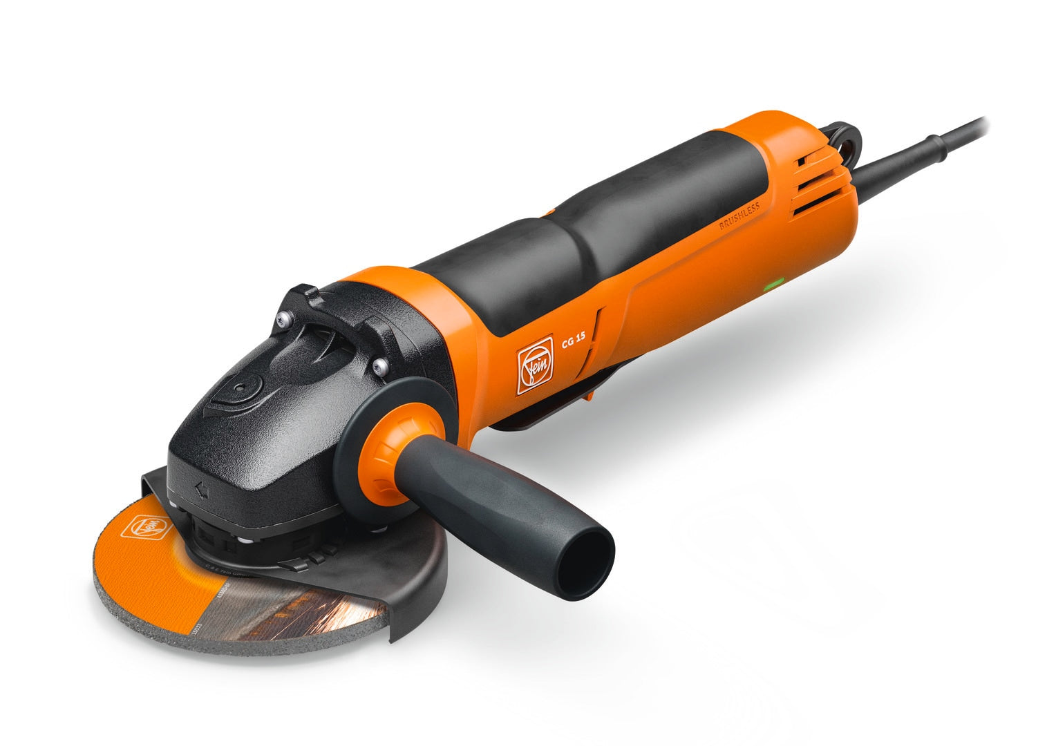 FEIN 5-in 15 Amps Paddle Switch Brushless Corded Angle Grinder 72227660120