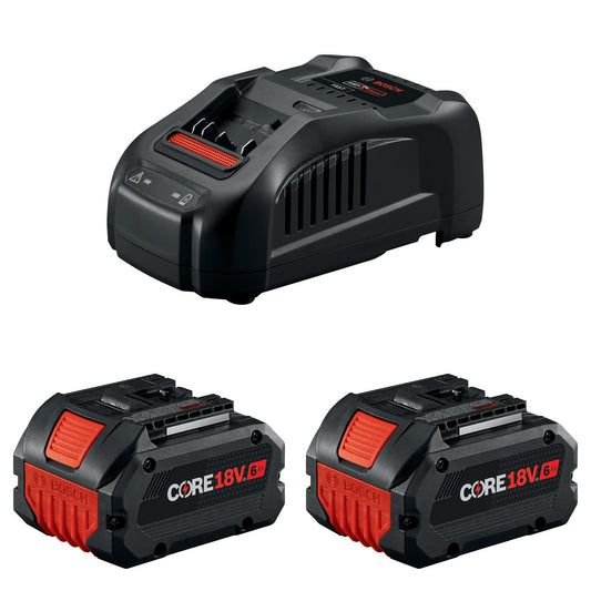 Bosch 18-V 2-Pack Lithium-ion Battery Kit (6 Ah and 6 Ah) GXS18V-20N26