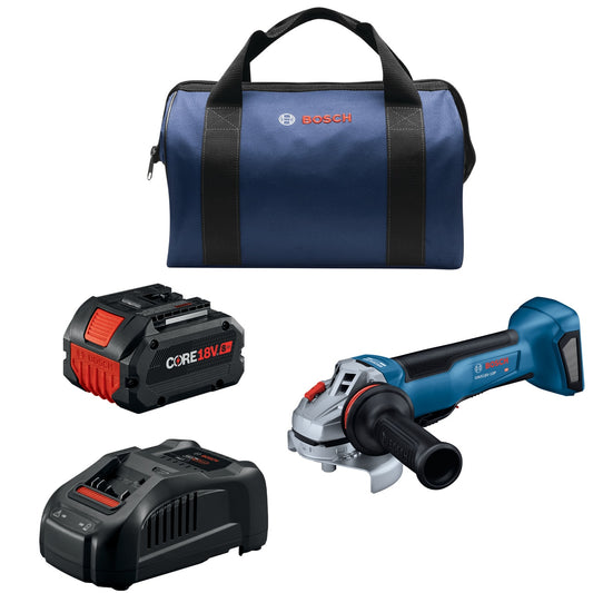 Bosch 5-in 18-volt 8-Amp Paddle Switch Brushless Cordless Angle grinder