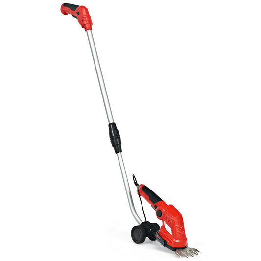 WELLFOR Adjustable Grass Shears with 8-Inch Steel Blades and 39-Inch Telescopic Handle TBG3500US