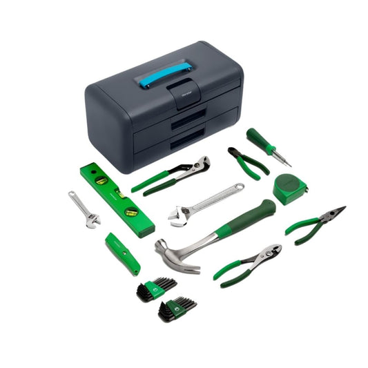 Character 13-Piece Household Tool Set with Hard Case K-CHA-SET-ESL-BL