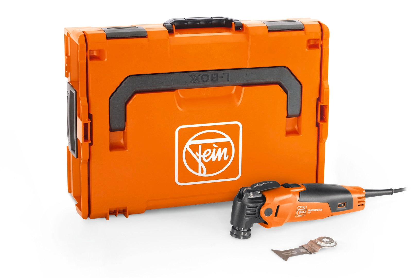 FEIN MULTIMASTER MM 500 Plus 3 -Amp Variable speed 2 -Piece Oscillating Multi-Tool with Hard Case