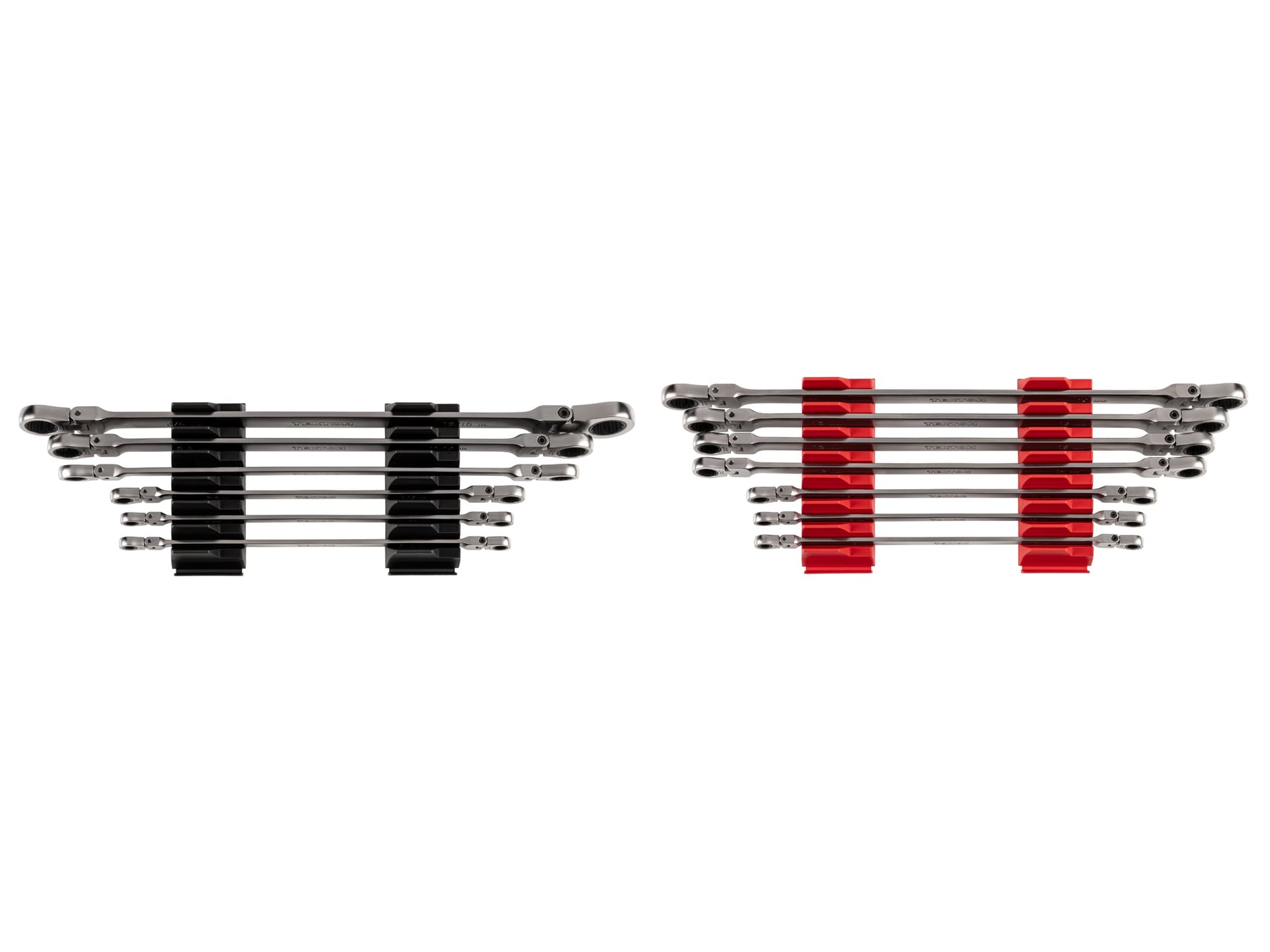 TEKTON 13-Piece Set Standard (SAE) and Metric Flexible Head Ratchet Wrench WRB96302