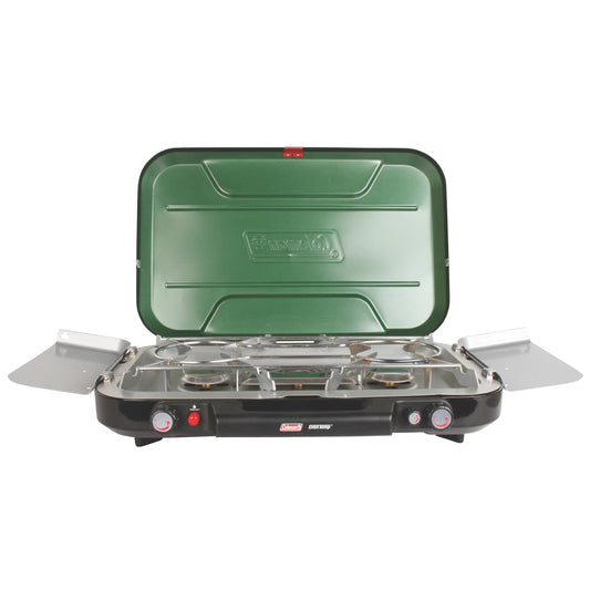 Coleman 3-Burners Propane Electronic Steel Outdoor Stove 2000037884