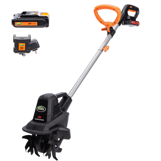 Scotts 20-volt Lithium Ion Forward-rotating Cordless Electric Cultivator (Battery and Charger Included) TC70020S